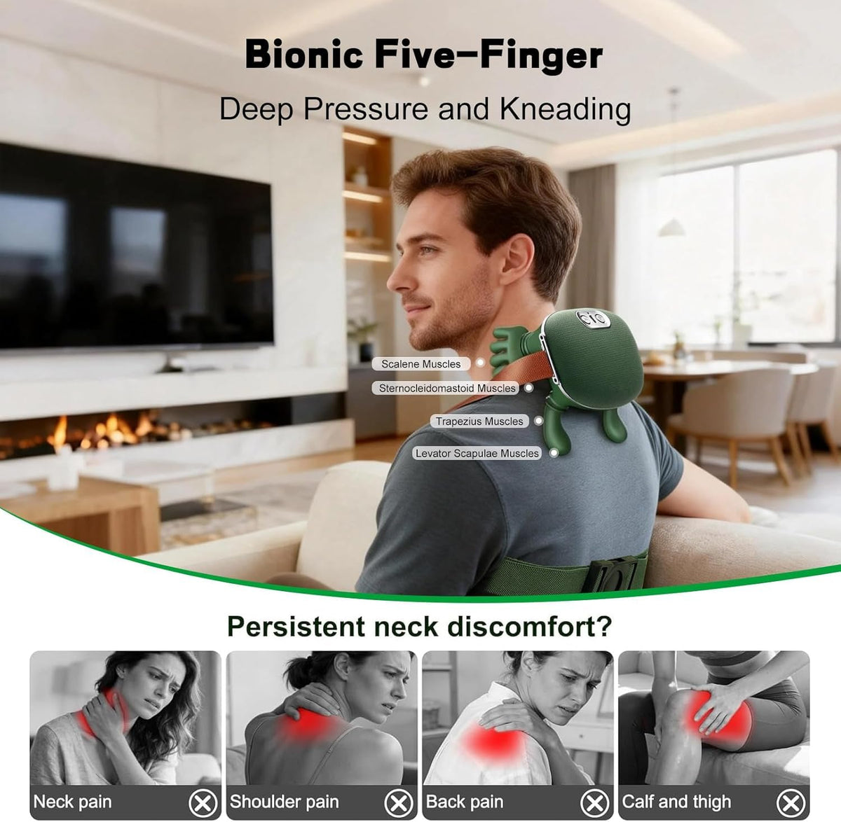 Deep Relief Neck & Shoulder Massager